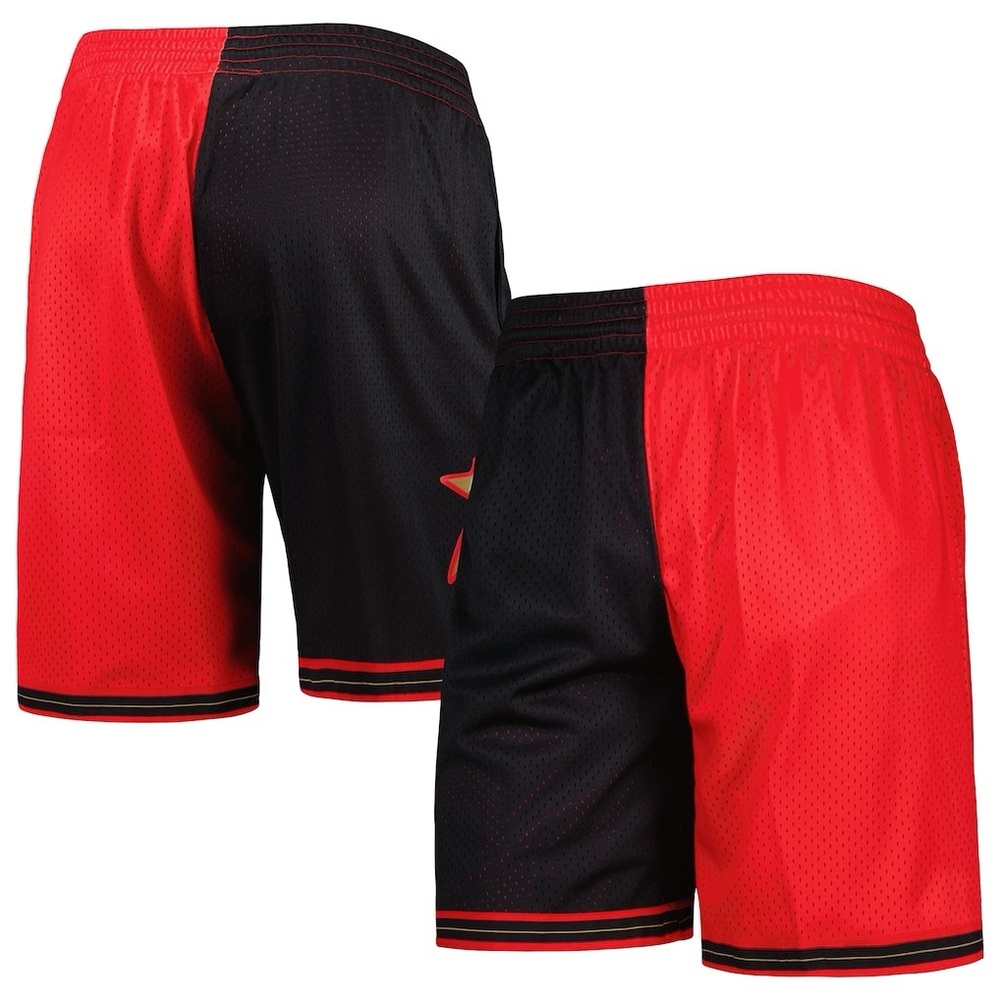 Mitchell & Ness Philadelphia 76ers 2000 Split Swingman Shorts NEW